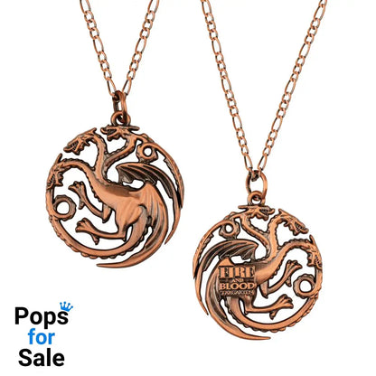 Game of Thrones Tree Ornament with Necklace Targaryen