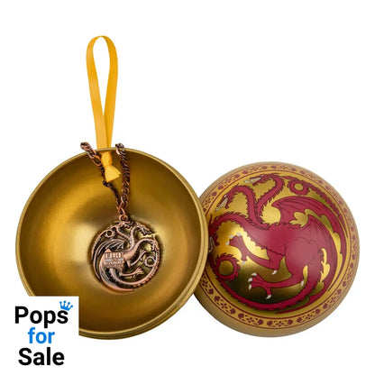 Game of Thrones Tree Ornament with Necklace Targaryen