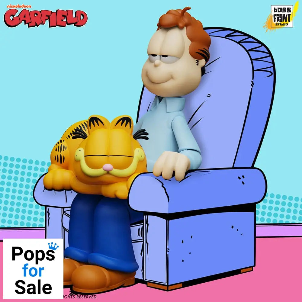 Garfield Action Figure Jon Arbuckle Deluxe Edition 19 cm
