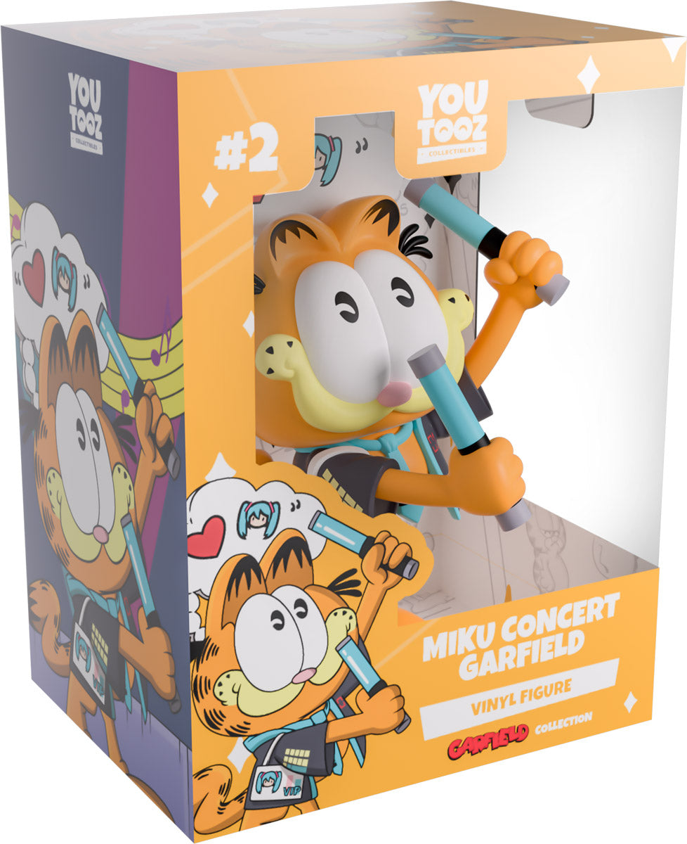 Youtooz - Garfield - Miku Concert Garfield Figure