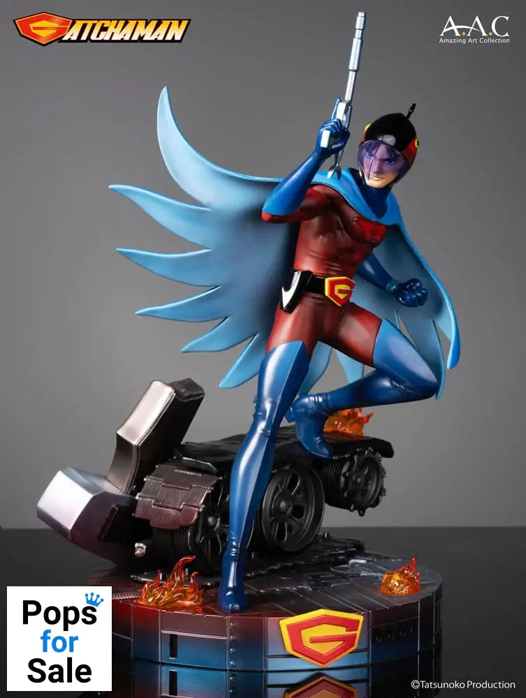 Gatchaman Amazing Art Collection Statue Joe the Condor, Expert in Shooting 34 cm