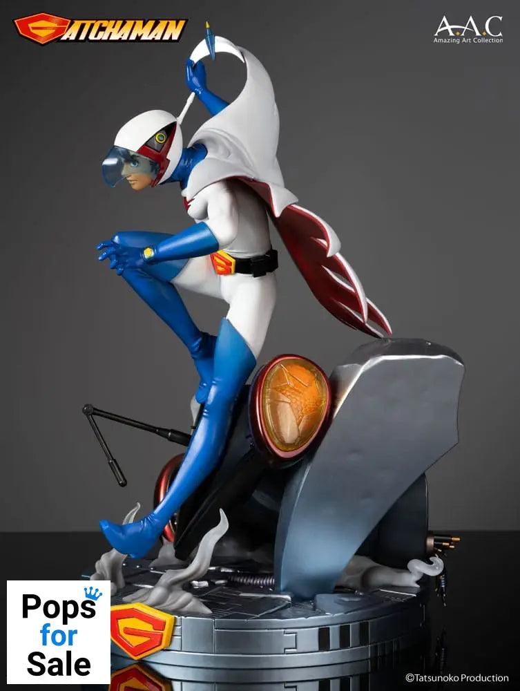 Gatchaman Amazing Art Collection Statue Ken the Eagle The Leader of the Science Ninja Team 34 cm Statues