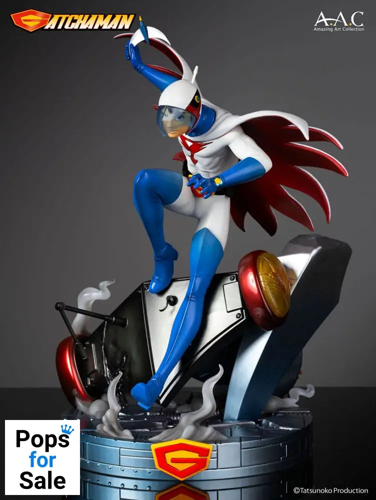 Gatchaman Amazing Art Collection Statue Ken the Eagle The Leader of the Science Ninja Team 34 cm Statues