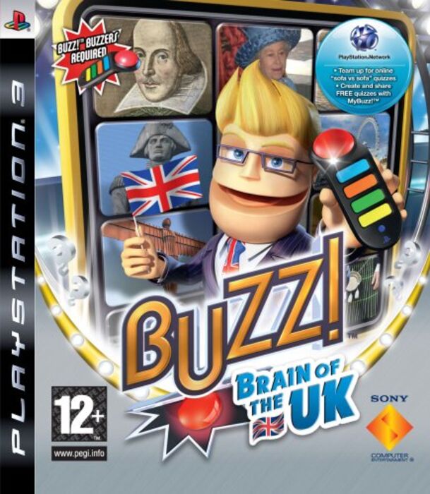 Buzz! Brain of the UK for Playstation 3 (PS3)