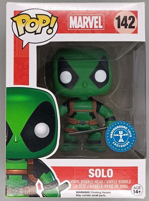 #142 Solo (Deadpool) - Marvel - Box Damaged Funko POP