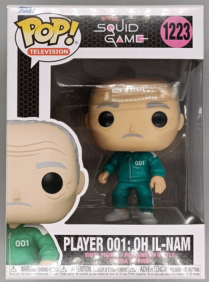 1223 Player 001: Oh Ilnam - Squid Game Funko POP - Damaged Box