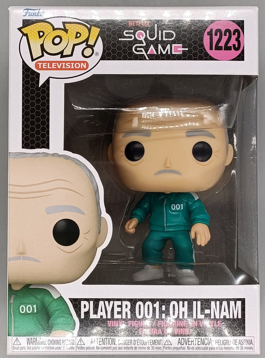 1223 Player 001: Oh Ilnam - Squid Game Funko POP - Damaged Box