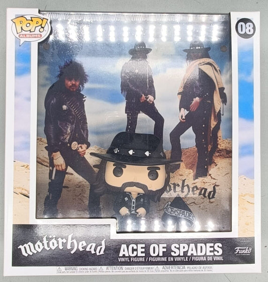 08 Ace of Spades - Albums - Motorhead - Lemmy Kilmister Funko POP
