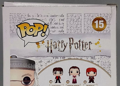 #15 Albus Dumbledore (w/ Wand) - Harry Potter Box Damaged Funko POP
