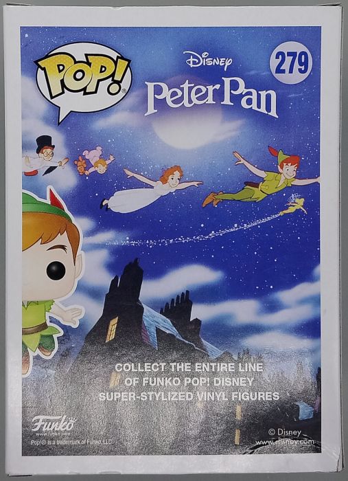 #279 Peter Pan (Flying) - Disney Peter Pan - Box Damaged Funko POP