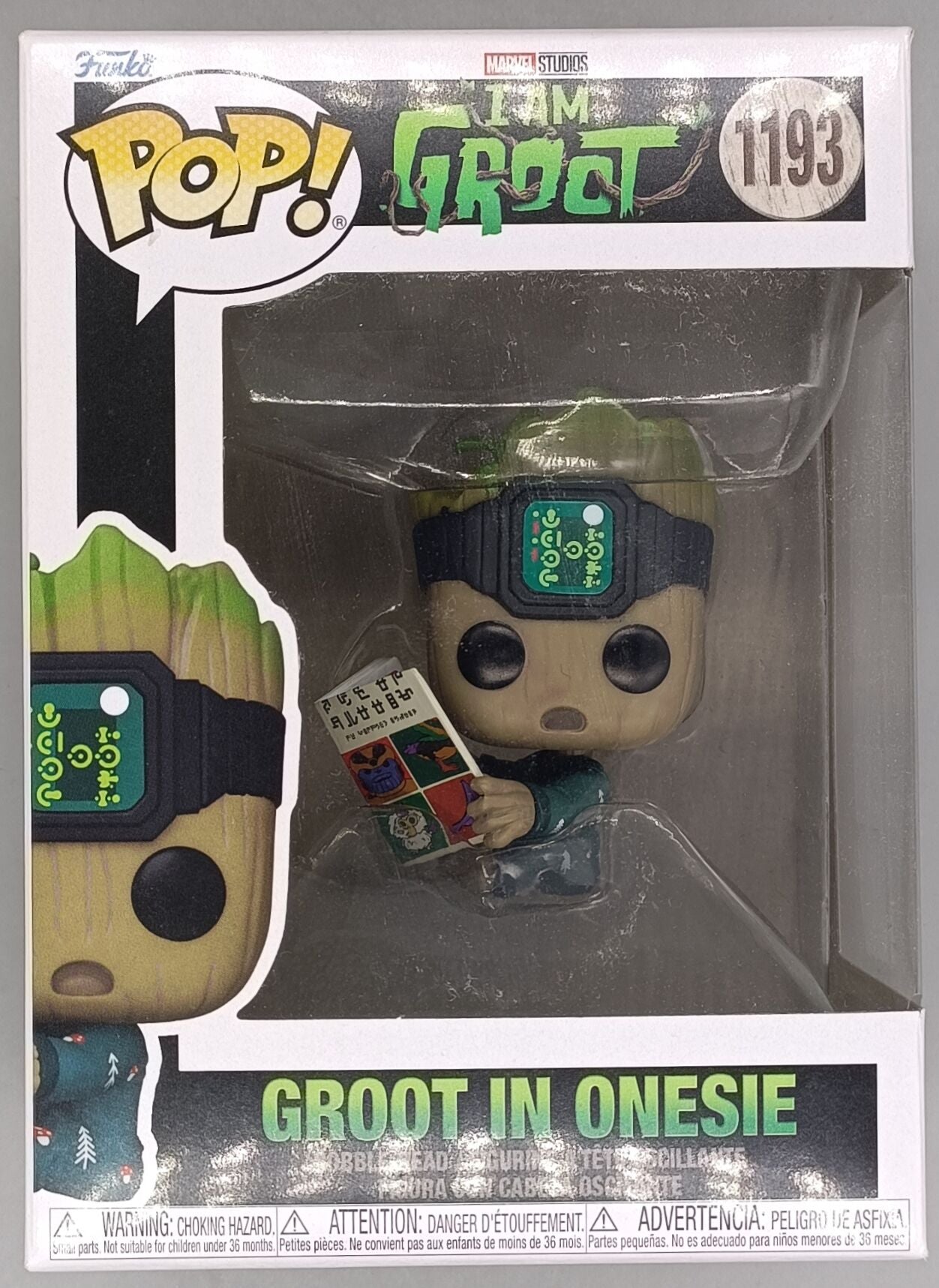 1193 Groot in Onesie (Sitting) Marvel I Am Groot Funko POP