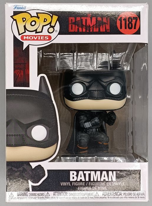 #1187 Batman - DC The Batman - Box Damaged Funko POP