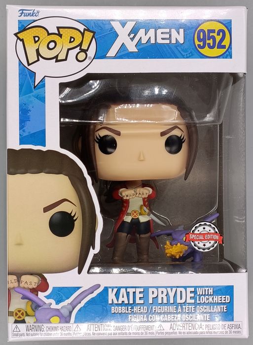 952 Kate Pryde (with Lockheed) - Marvel X-Men - Box Damaged Funko POP