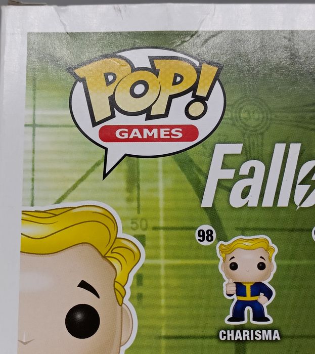#99 Adamantium Skeleton (Vault Boy) - Fallout - Box Damaged Funko POP