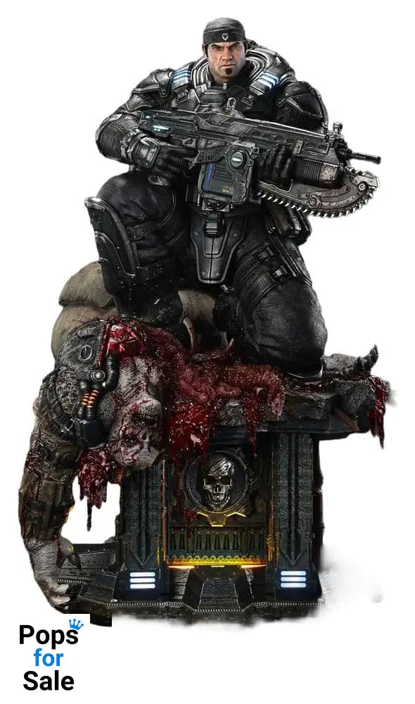 Gears of War: Reloaded Real Elite Masterline Series Statue 1/3 Marcus Fenix Ultimate Version 97 cm