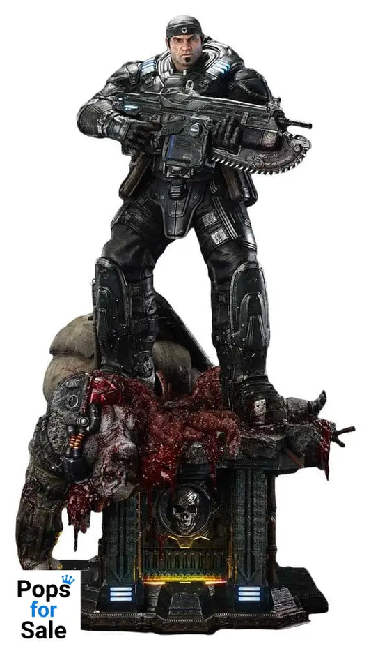 Gears of War: Reloaded Real Elite Masterline Series Statue 1/3 Marcus Fenix Ultimate Version 97 cm