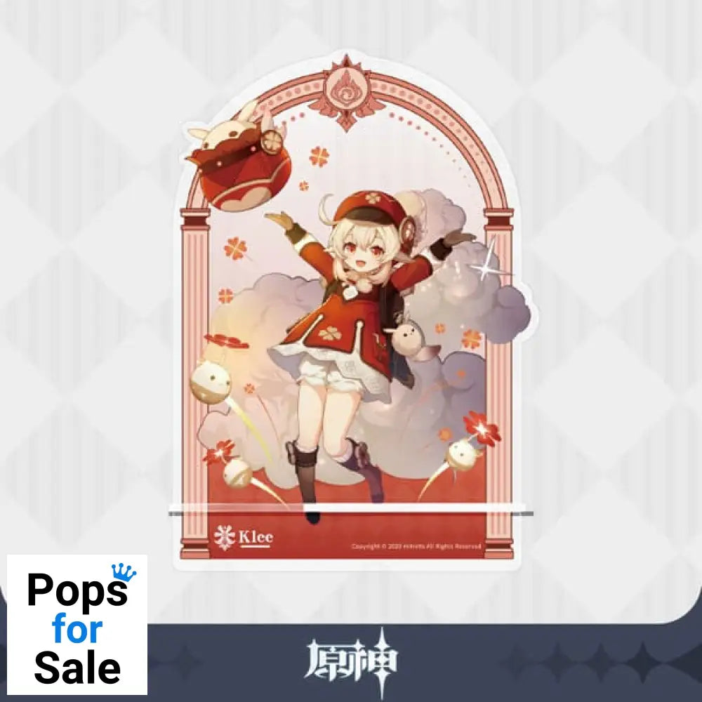 Genshin Impact Acrylic Phone Stand Klee 17 cm