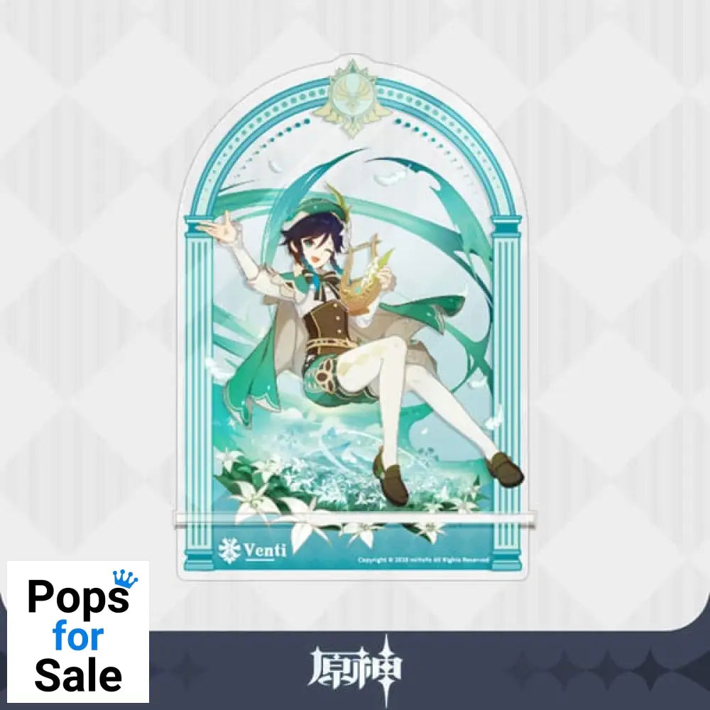 Genshin Impact Acrylic Phone Stand Venti 17 cm