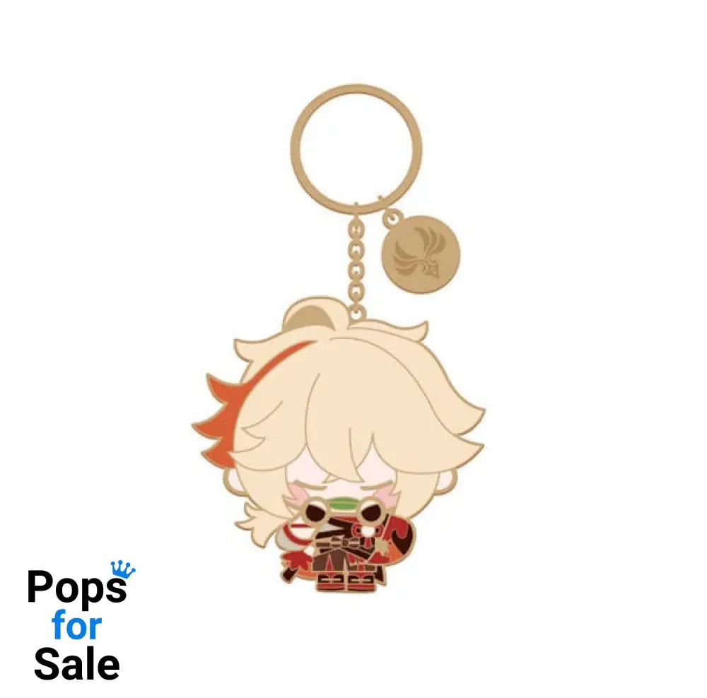 Genshin Impact Character Metal Keychain Kaedehara Kazuha