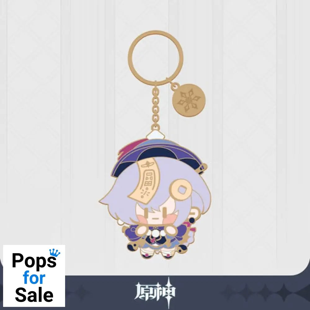 Genshin Impact Character Metal Keychain Qiqi