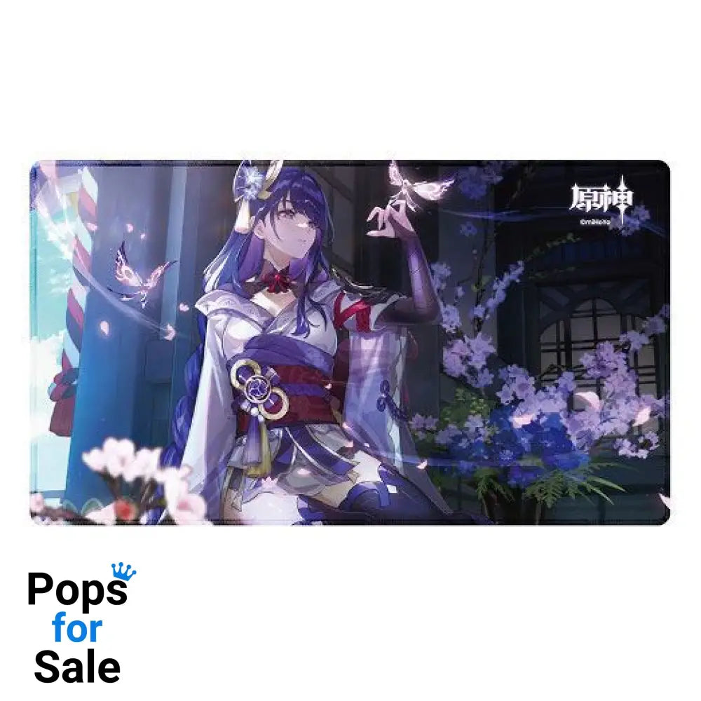 Genshin Impact Firefly ACG Carnival 2022 Event Mousepad Raiden Shogun / Raiden Ei / Beelzebul 70 x 40 cm Mouse pads