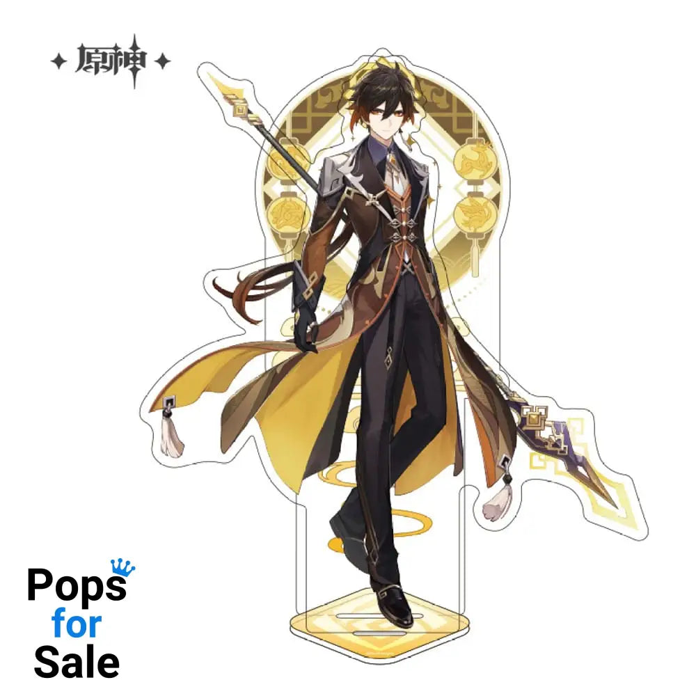 Genshin Impact Liyue Theme Series Character Acryl Figure: Zhongli 14 cm Mini-figures