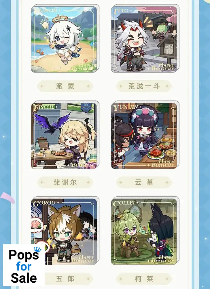 Genshin Impact Magnet Blind Box A Display (16)