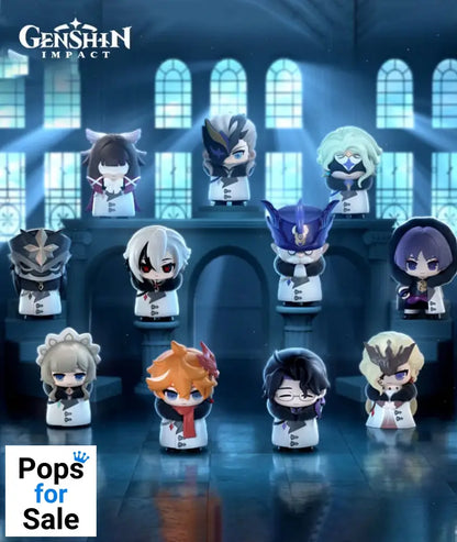Genshin Impact Mini Figures Fatui Harbingers Chibi Design 7 cm Blind Box Display (9)