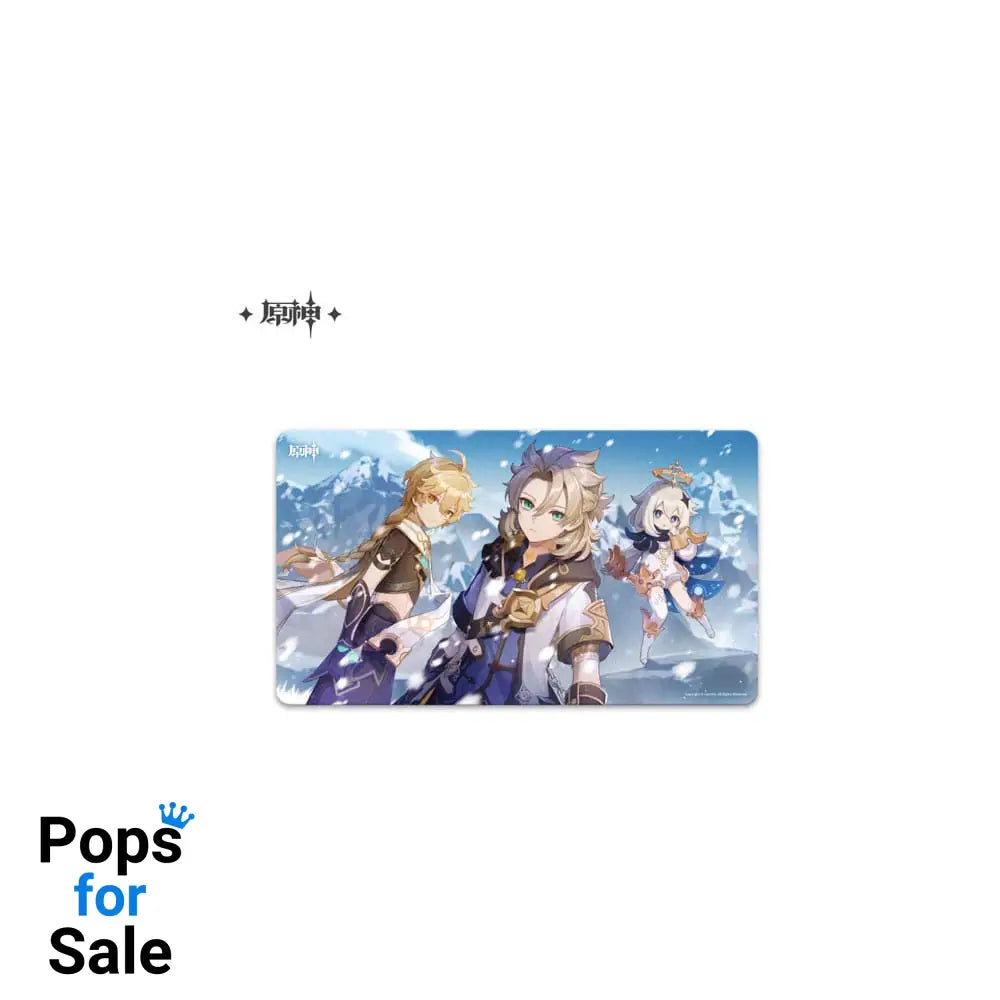 Genshin Impact Mousepad White Dust and Snow Shadow 70 x 40 cm