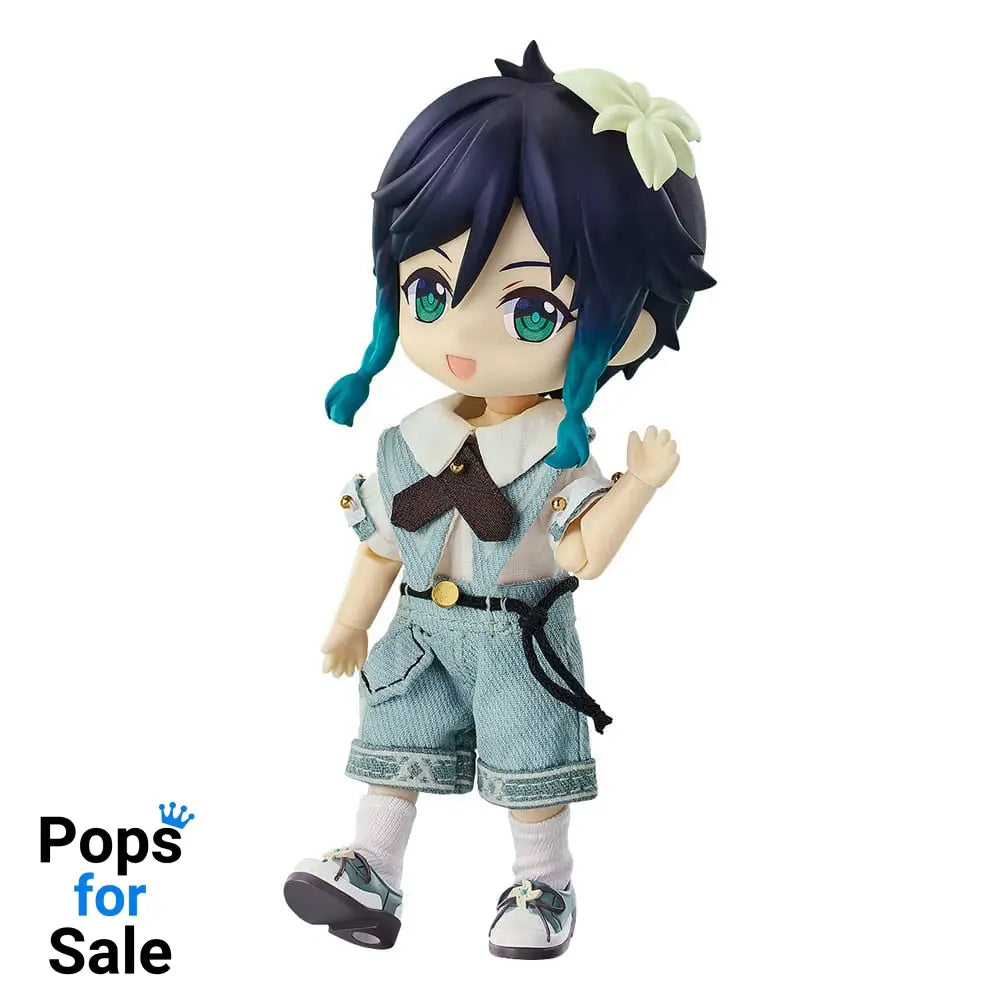 Genshin Impact Nendoroid Doll Action Figure Venti: Blue Ballad Ver. 14 cm