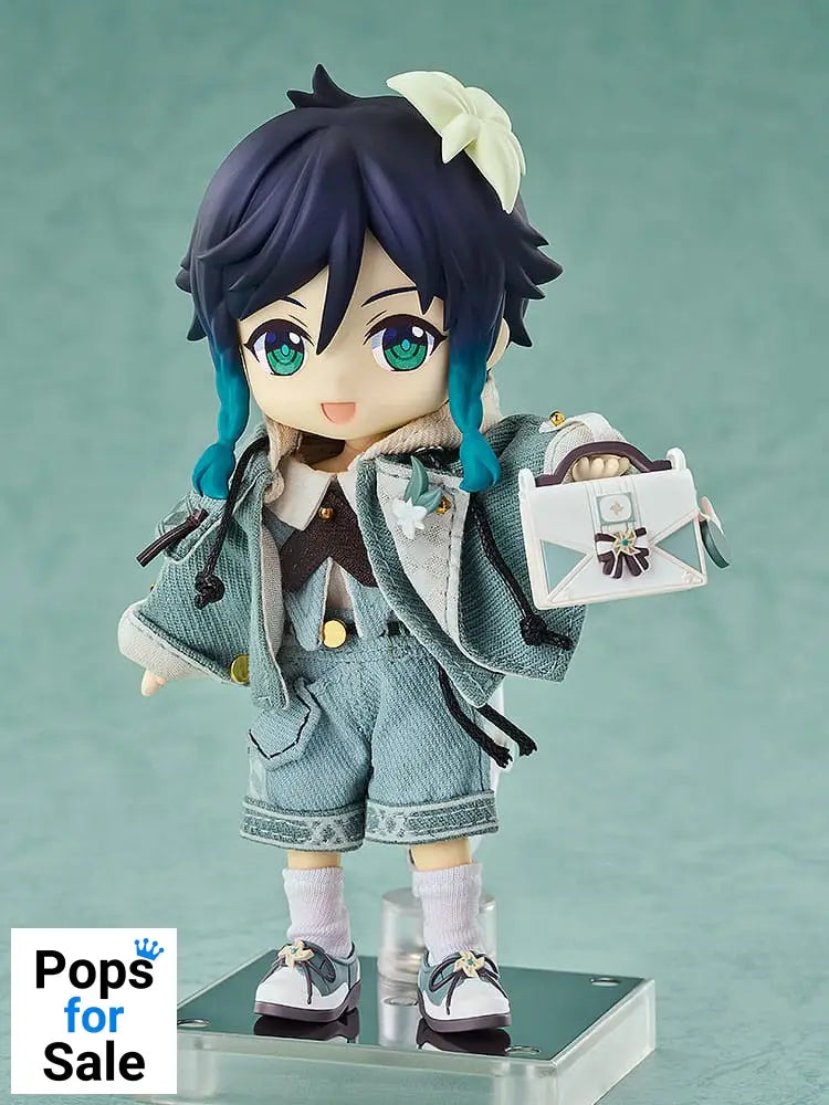 Genshin Impact Nendoroid Doll Action Figure Venti: Blue Ballad Ver. 14 cm