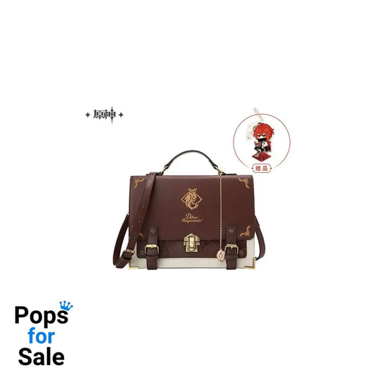 Genshin Impact PU Leather Messenger Bag Diluc