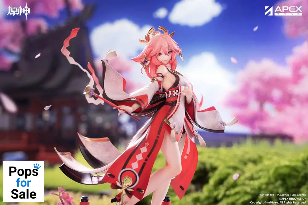 Genshin Impact PVC Statue 1/7 Yae Miko Astute Amusement Ver. 28 cm