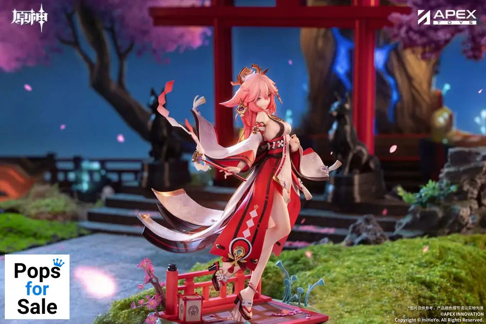 Genshin Impact PVC Statue 1/7 Yae Miko Astute Amusement Ver. 28 cm