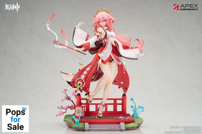 Genshin Impact PVC Statue 1/7 Yae Miko Astute Amusement Ver. 28 cm