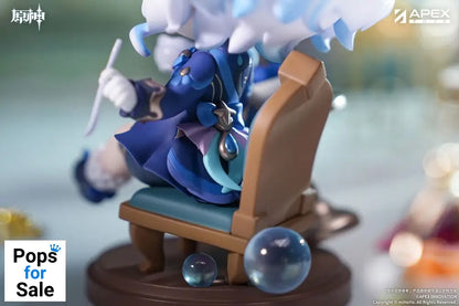 Genshin Impact PVC Statue Furina Amai Gogo no Sanbika Chibi Chara Ver. 13 cm