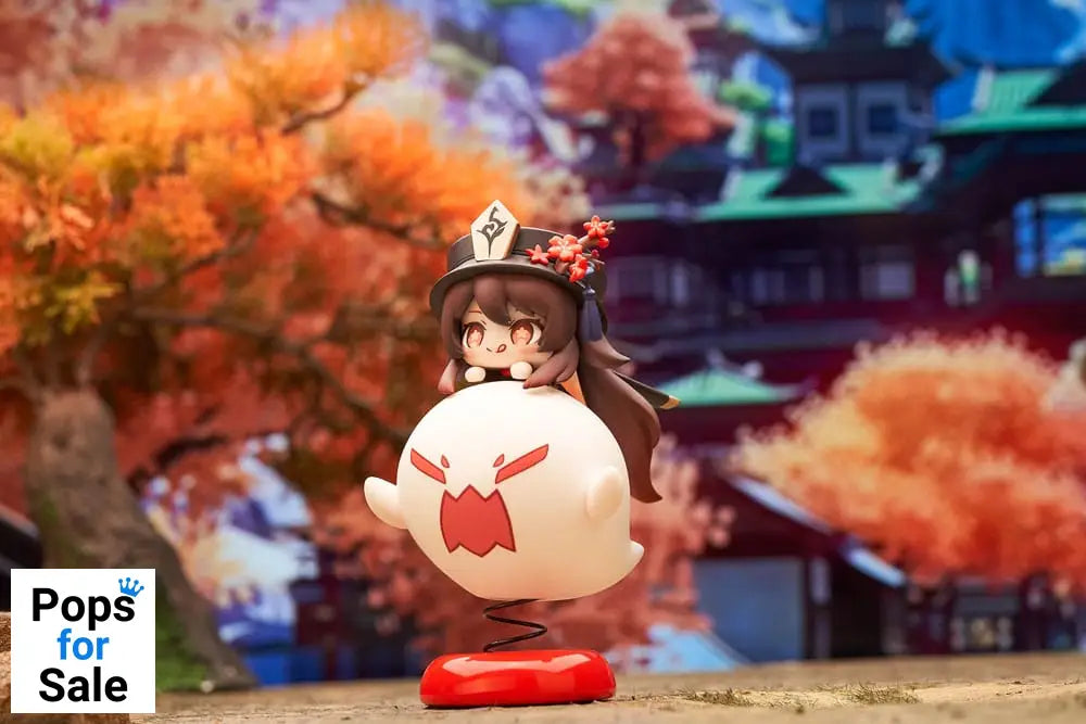 Genshin Impact PVC Statue Hu Tao Chibi Chara Yurayura Stand Ver. (re-run) 10 cm