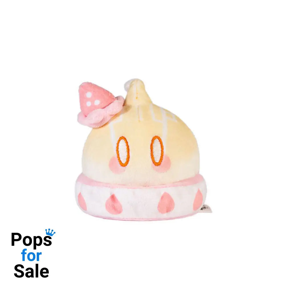 Genshin Impact Slime Sweets Party Series Plush Figure Mutant Electro Slime Strawberry Cake Style 7cm Plushes