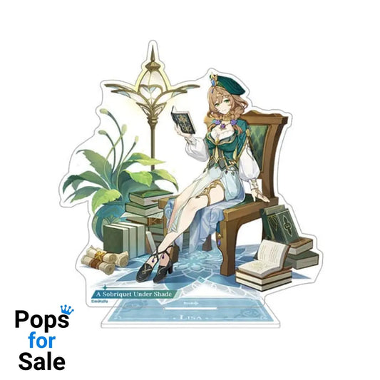 Genshin Impact Teyvat Style Series Acrylic Diorama Lisa: A Sobriquet Under Shade 15 cm Mini-figures