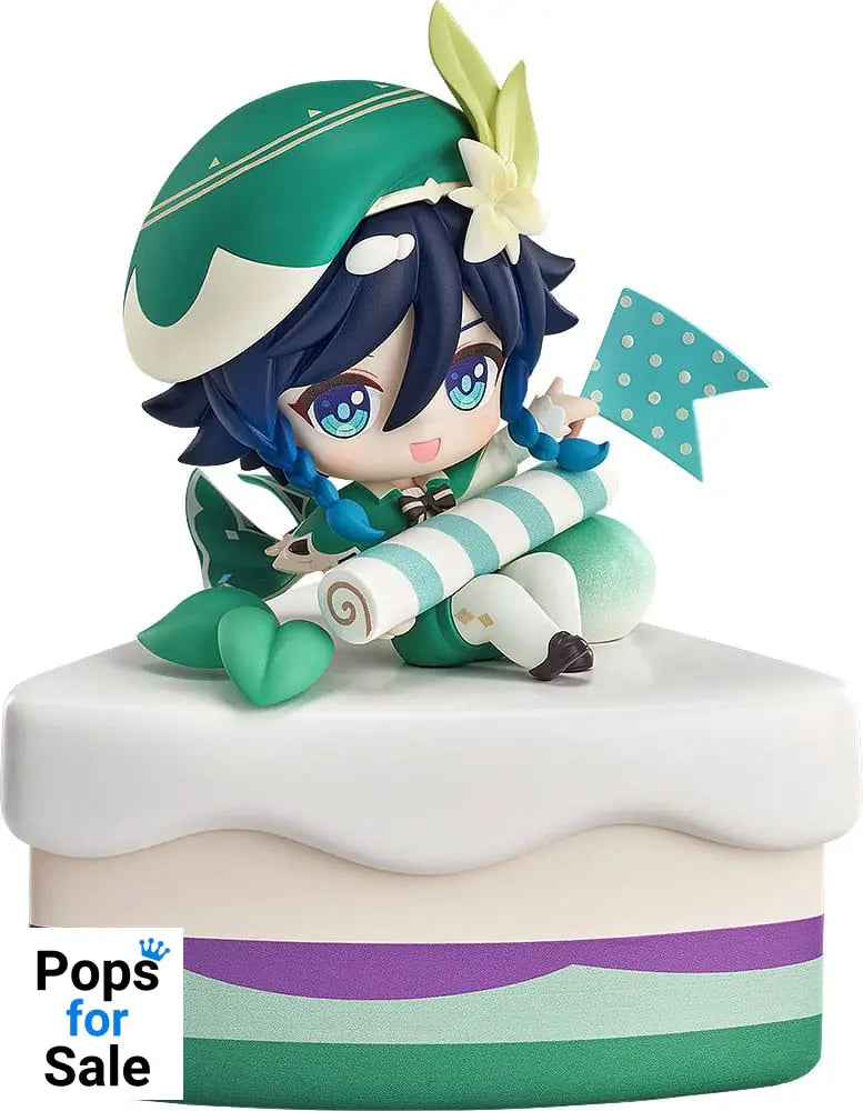 Genshin Impact Wondrous Travels Series Figure Venti Chibi 12 cm Mini-figures