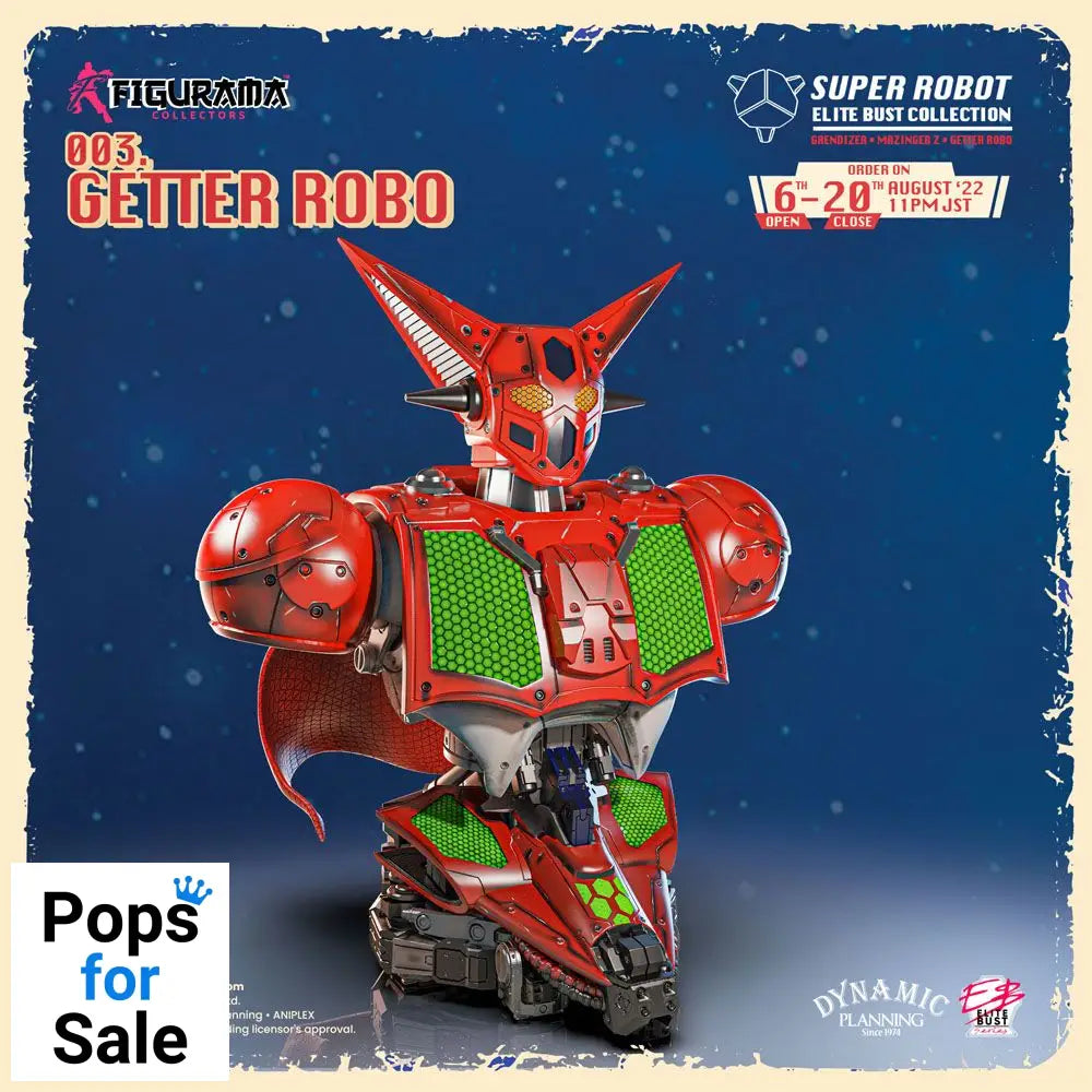 Getter Robo Super Robot Elite Bust 1/3 Getter Robo 26 cm