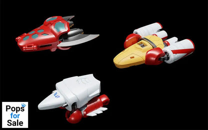 Getter Robo:The Last day Moderoid Miniature Plastic Model Kit Getter 1 Combining & Transforming 11 cm