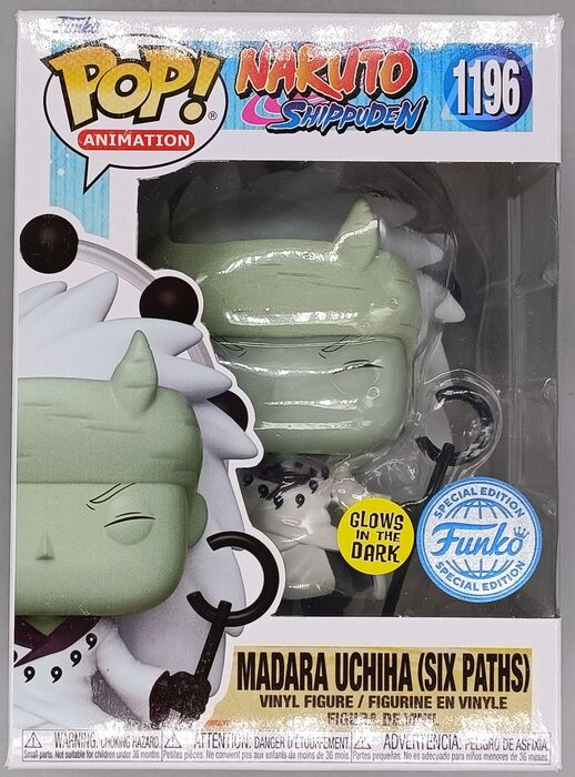 #1196 Madara Uchiha (Six Paths) Glow - Naruto Shippuden Funko POP