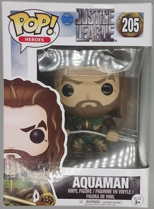 #205 Aquaman - DC Justice League Funko POP
