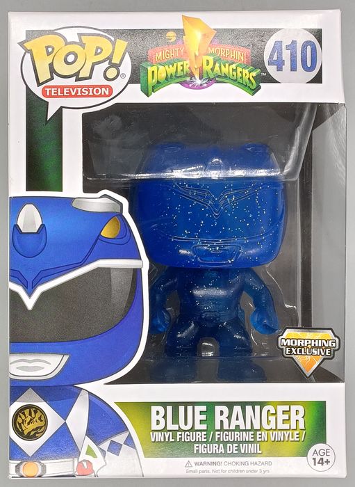 #410 Blue Ranger (Morphing) - Power Rangers Funko POP