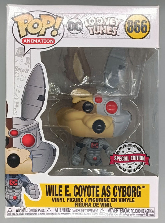866 Wile E. Coyote (as Cyborg) - DC Looney Tunes Funko POP