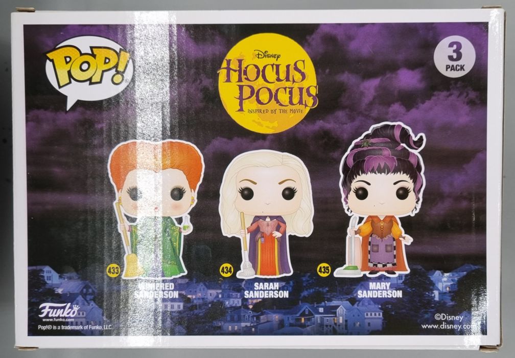 [3 Pack] The Sanderson Sisters (Flying) Disney Hocus Pocus Funko POP