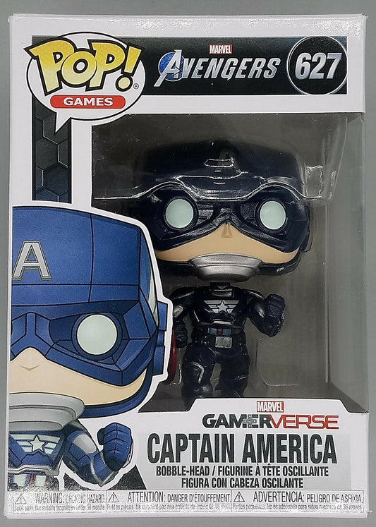 627 Captain America - Marvel Avengers Game Funko POP