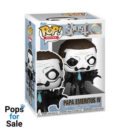 Ghost Band POP! Rocks Vinyl Figure Papa Emeritus IV (Bat Outfit) (Glitter) 9 cm