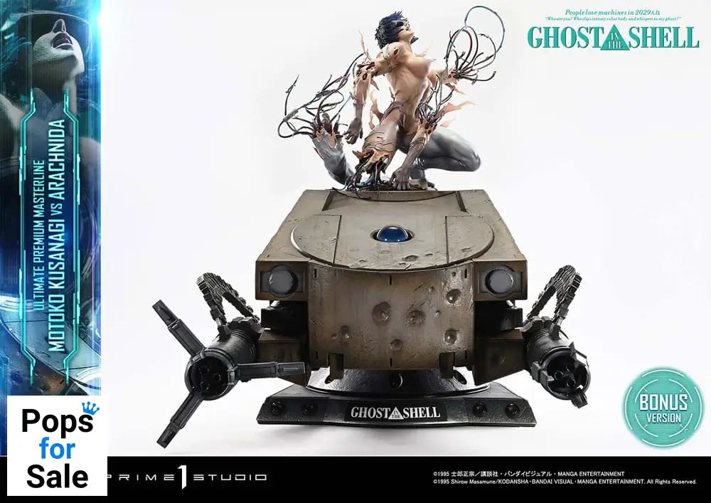 Ghost in the Shell Ultimate Premium Masterline Series Statue 1/4 Motoko Kusanagi vs Arachnida Bonus Version 68 cm